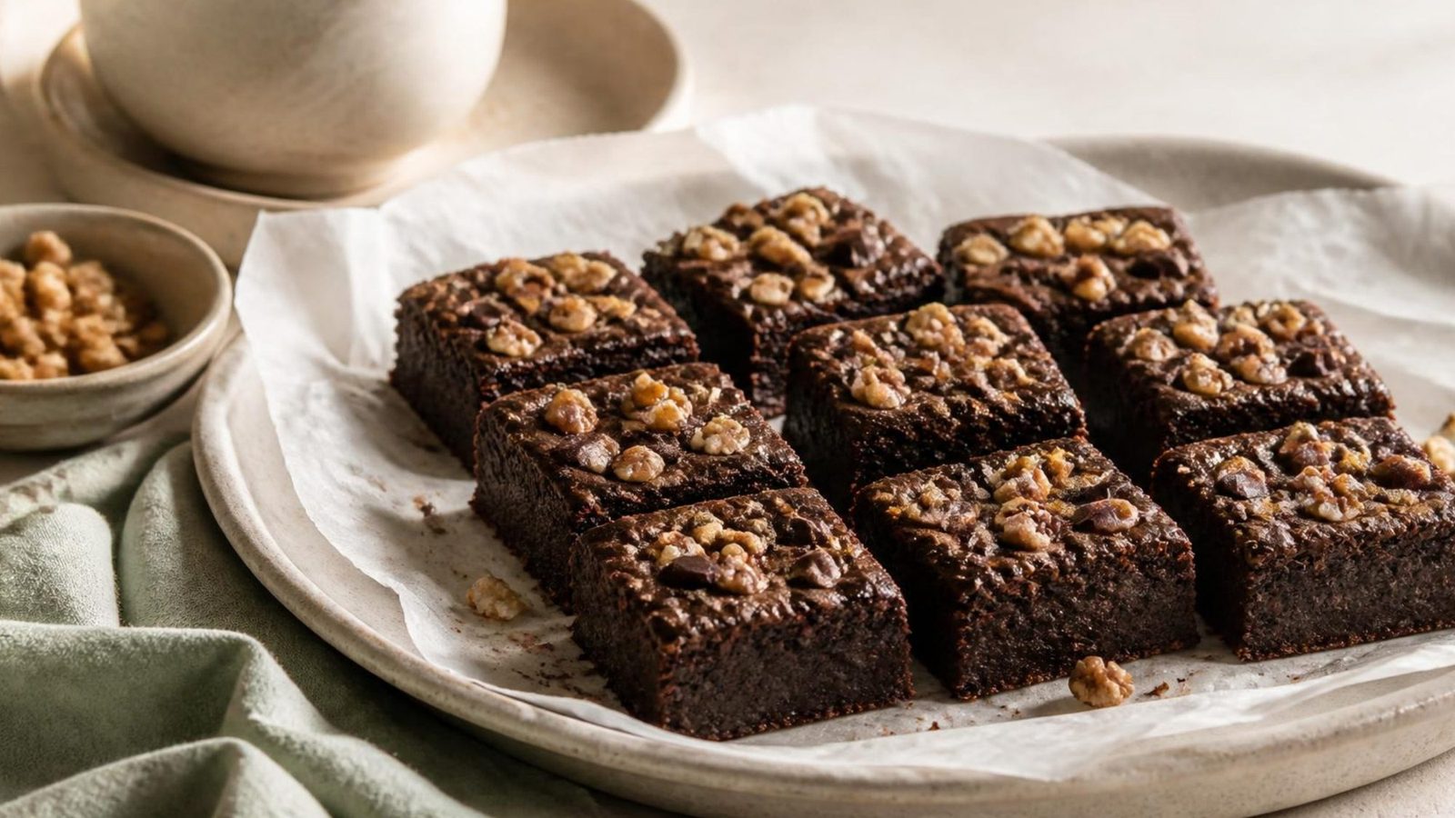 Brownie de batata y cacao